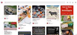 Pinterest Startseite